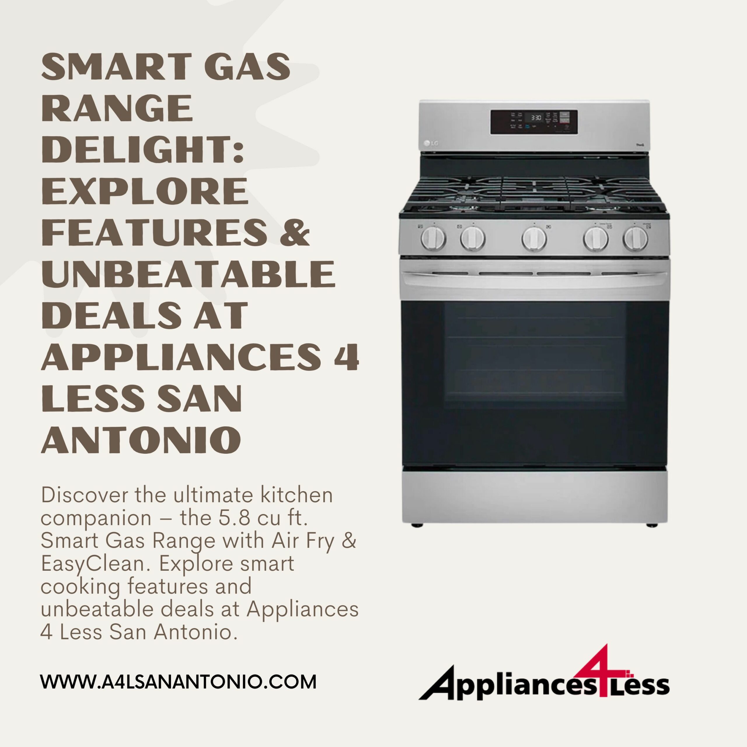 Smart Gas Range Delight: Explore Features & Unbeatable Deals at 