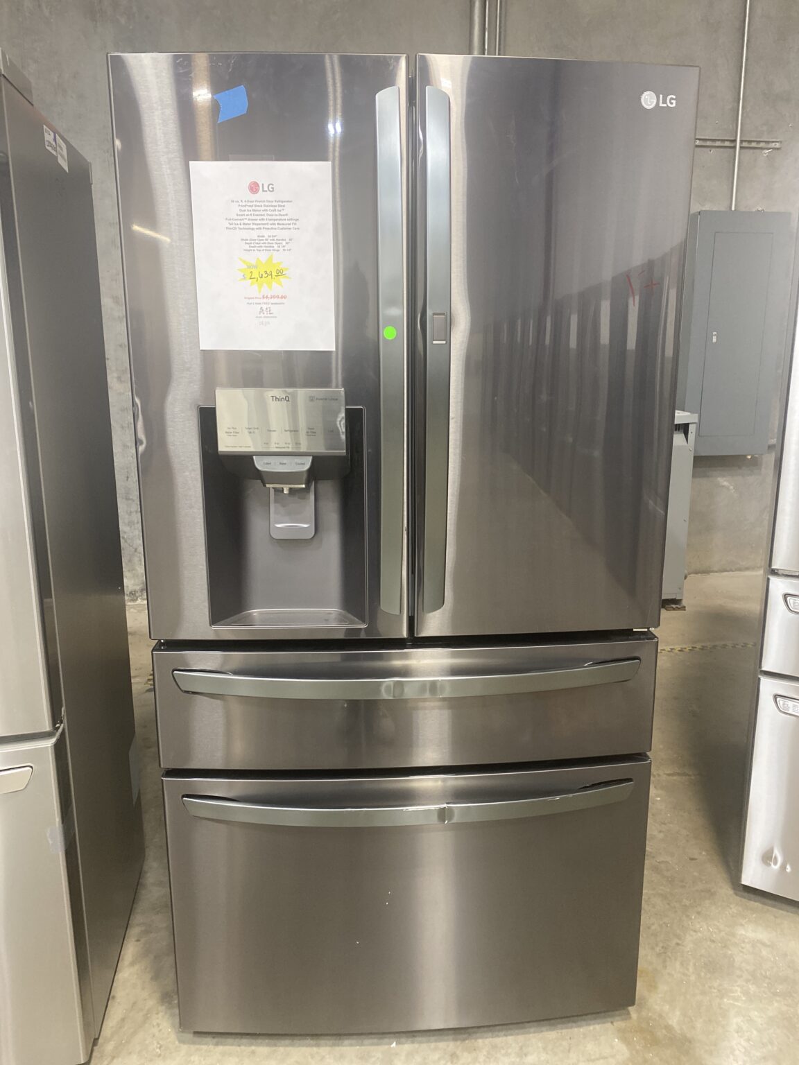 30 cu. ft. Smart wi-fi Enabled Refrigerator with Craft Ice Maker ...