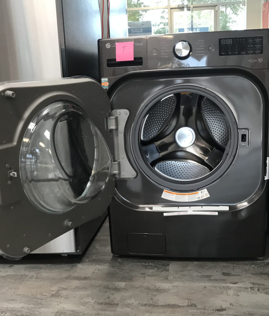 5.2 cu. ft. Mega Capacity Smart wi-fi Enabled Front Load Washer with ...