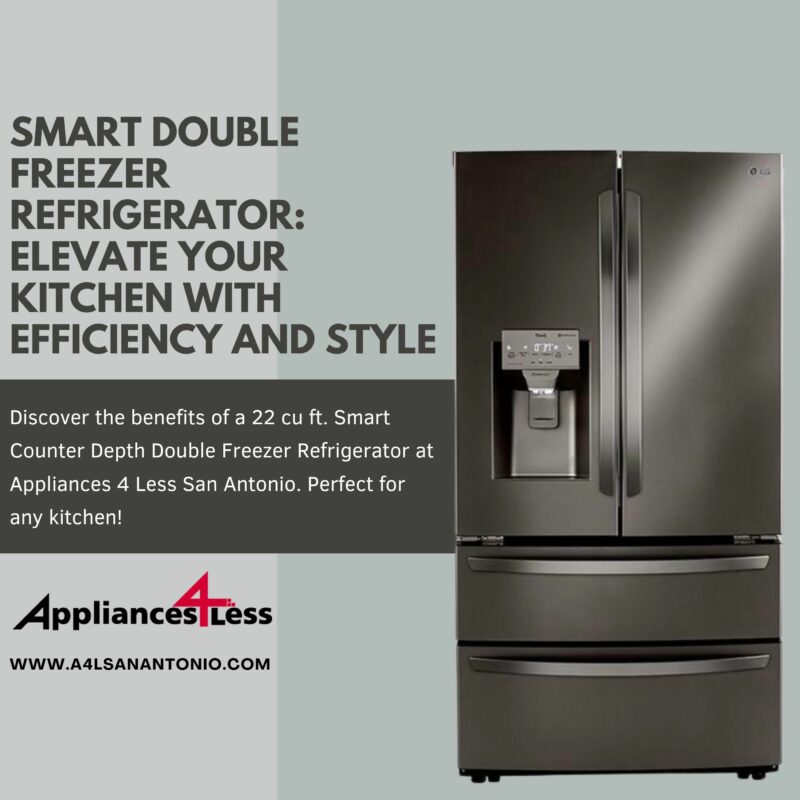 Smart Double Freezer Refrigerator