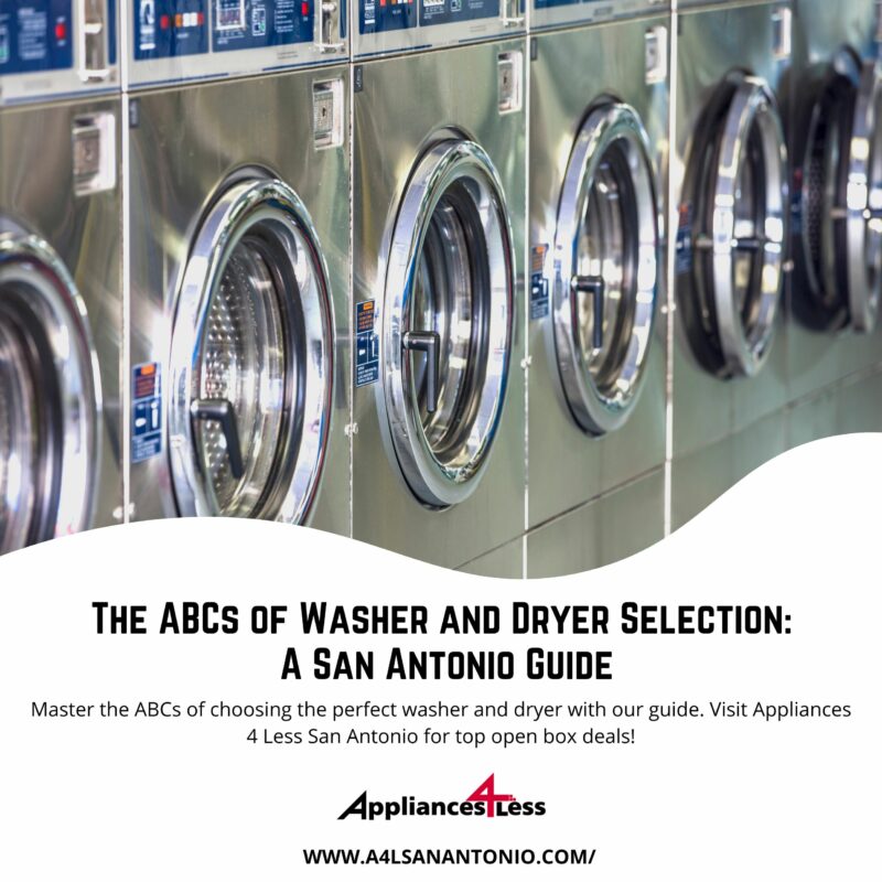 Washer and Dryer Selection